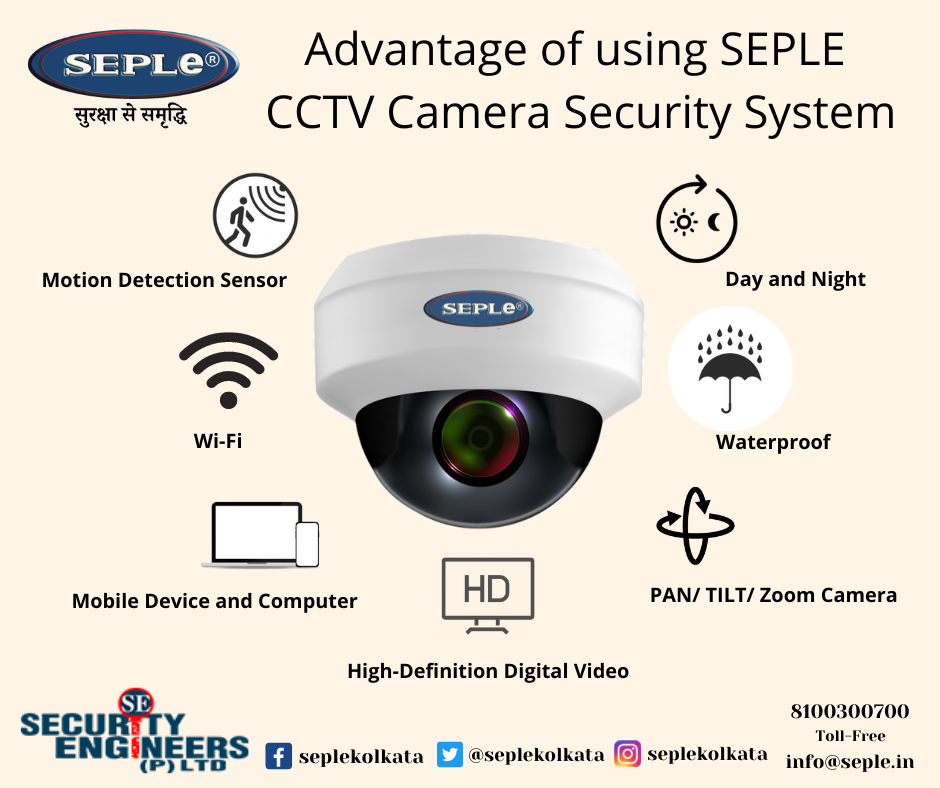Advantage of using SEPLE CCTV Camera Security System